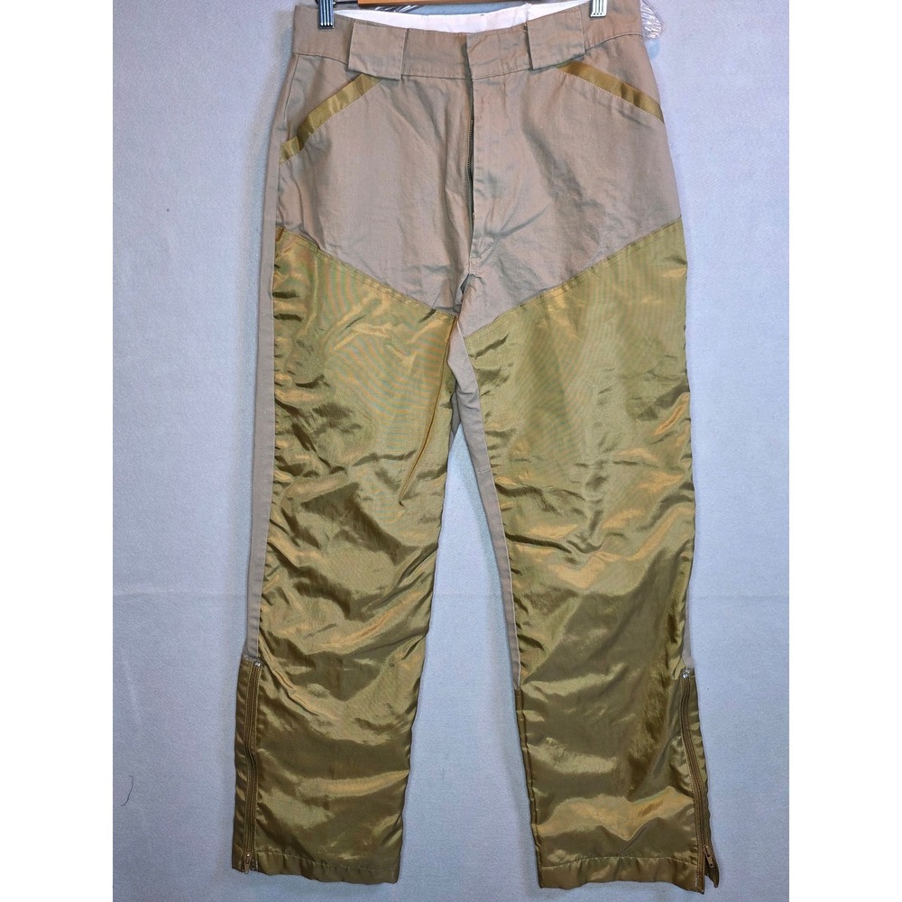 Bushmaster Hunting Pants Mens 32x32 Khaki Tan Nylon Brush Guard Field Trousers